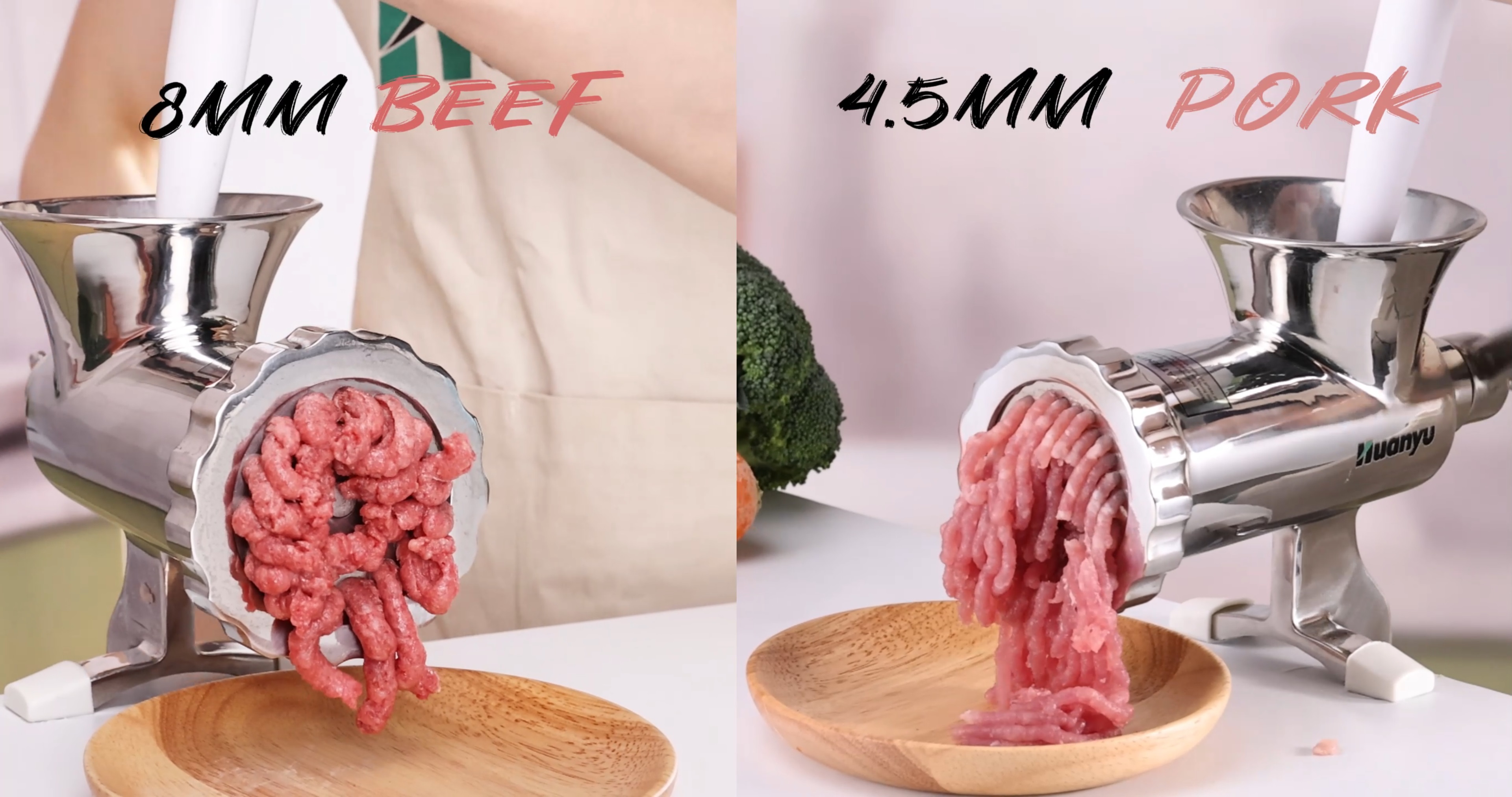 Amazon.com: Huanyu Manual Meat Grinder Heavy Duty Sausage Stuffer